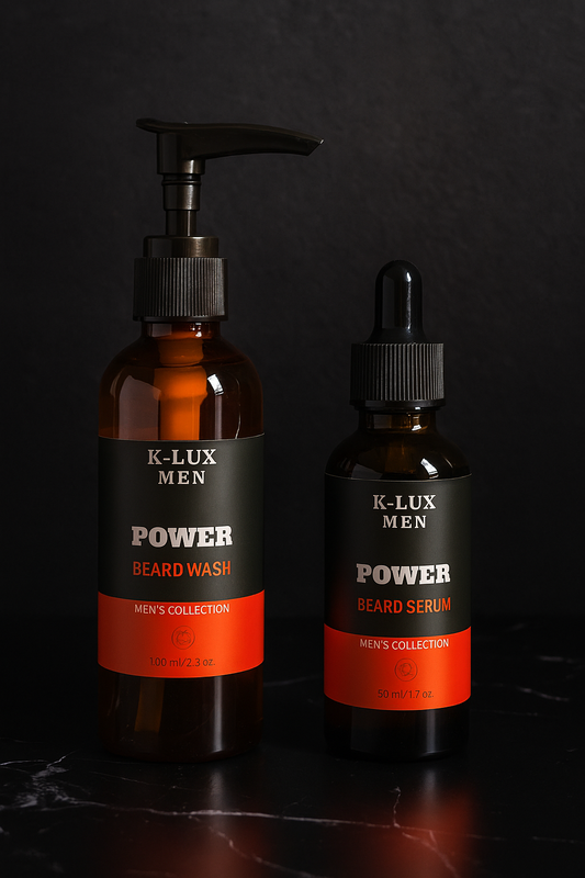 POWER Beard wash & Serum Duo