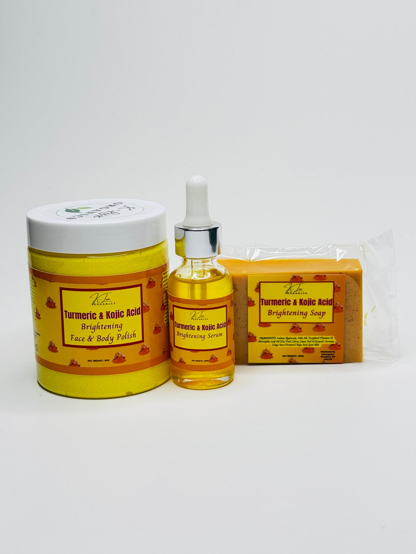 Turmeric & Kojic Acid Skincare Set